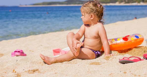 Чем занять ребенка на пляже