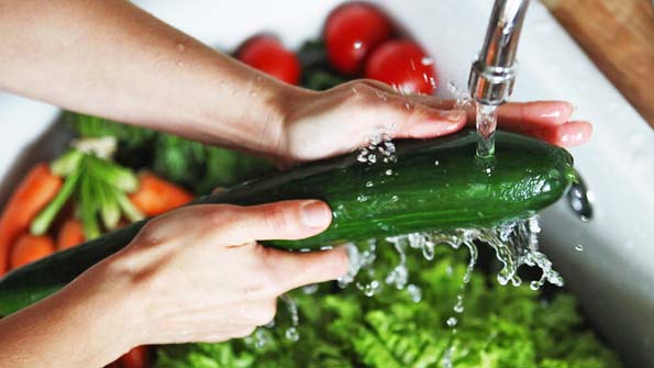 Основные правила мытья овощей и фруктов