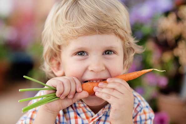 Ранние овощи для детей