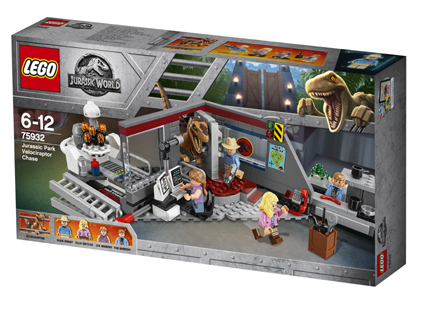 LEGO Jurassic World «Охота на рапторов в Парке Юрского Периода» 