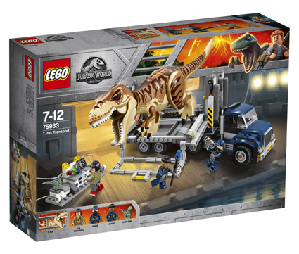 LEGO Jurassic World «Транспорт для перевозки Ти-Рекса» 