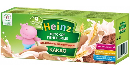 Детское печеньице Heinz 