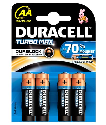 батарейки DuracelL
