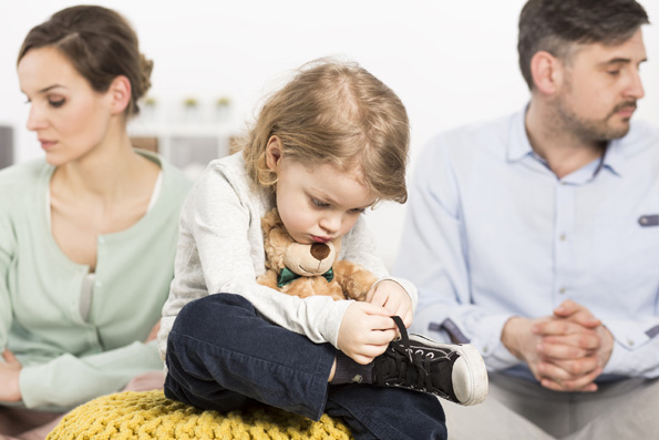 Общение ребенка с родителями в разводе