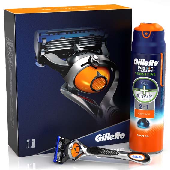 Gillette Fusion ProGlide с технологией FlexBall™ 