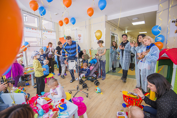 игровые комнаты Toy.ru для детей с онкологией