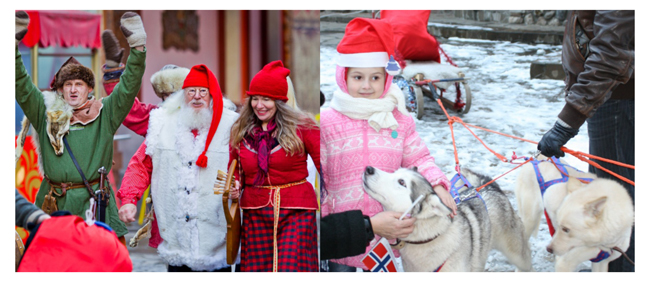 Русско-норвежский новогодний детский праздник!